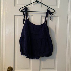 Old Navy Tie Shoulder Tank